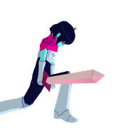 DOWN kneeling