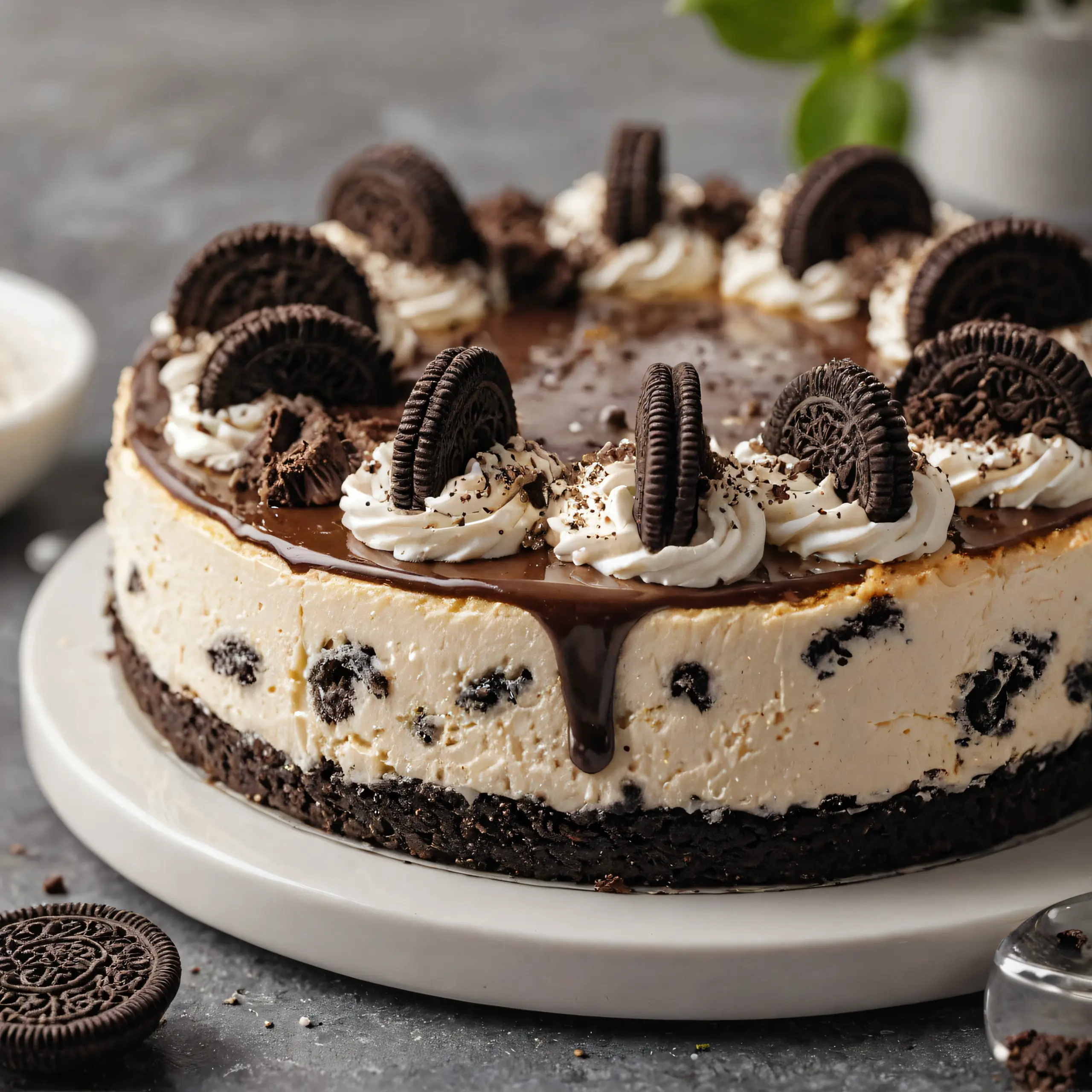 Oreo Cookies and Cream Cheesecake Recipe