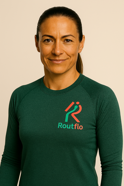 Flo — warm but fierce AI running coach
