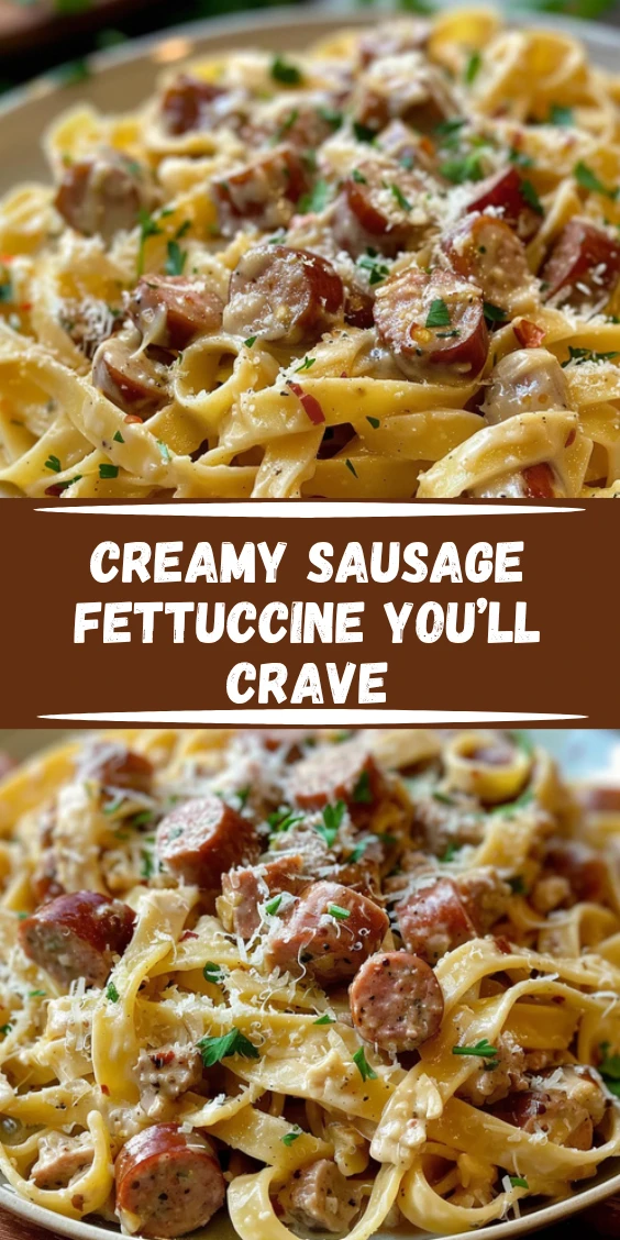 Creamy Italian Sausage Fettuccine That Feels Like a Cozy Pasta Dream