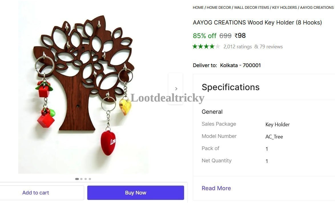 Wood Key Holder – Just ₹98 | Loot Ka Maal Wood Key Holder – Just ₹98 | Loot Ka Maal
