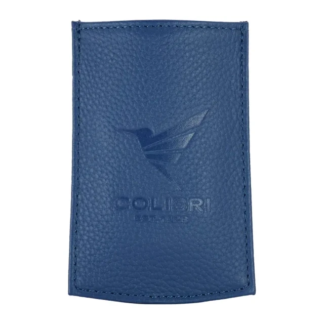 LEATHER CASE XL BLUE