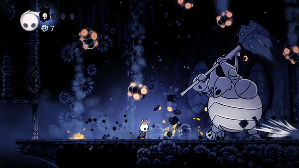 Captura de pantalla de gameplay de Hollow Knight #2