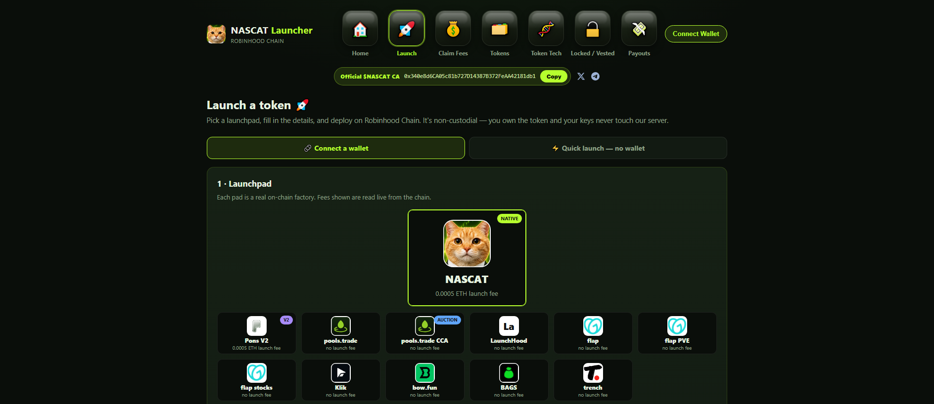 Stored capture of launcher.robinhoodnascat.fun