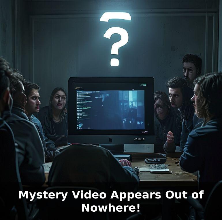 Mystery Video Appears Out of Nowhere!
