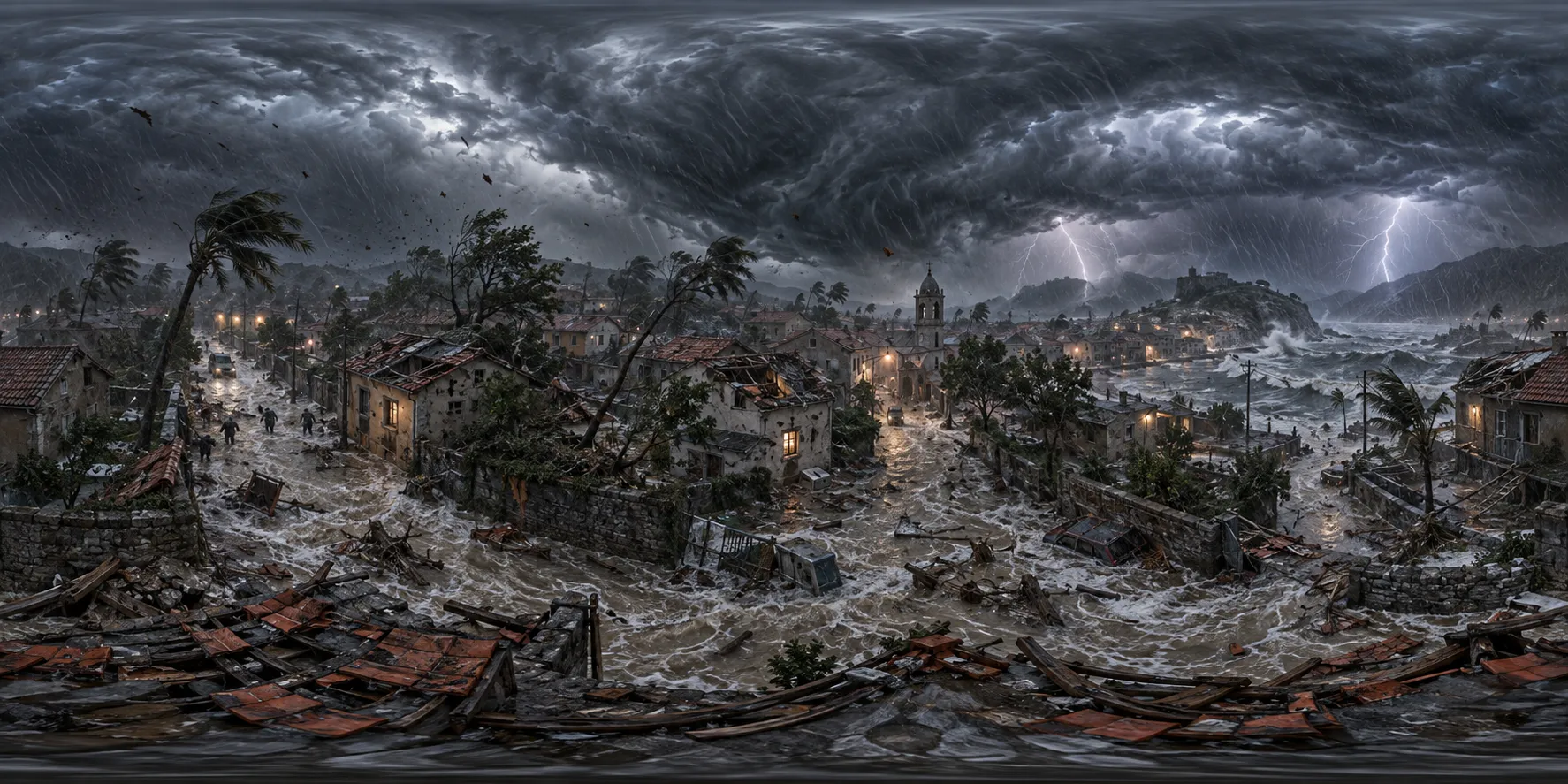 Wrath of the Sky Hidden Area — 360 degree equirectangular panorama