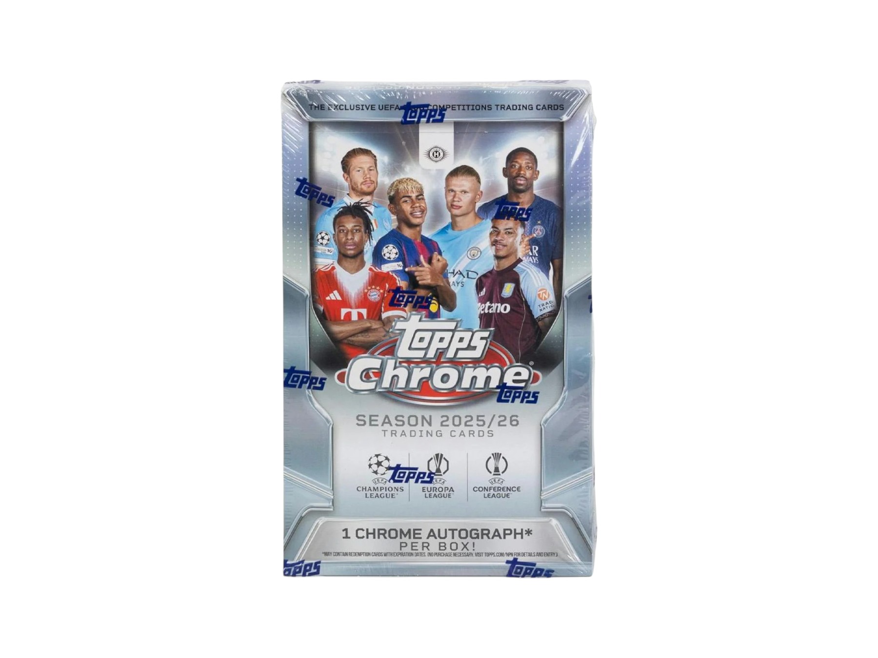 Topps Chrome UEFA Club Competitions 2025-26 Hobby Box
