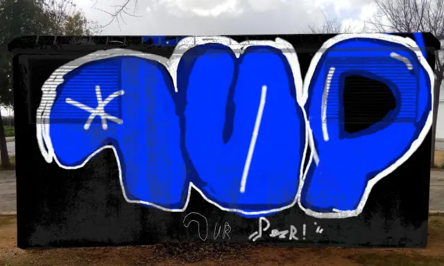 Graffiti artwork by pascal