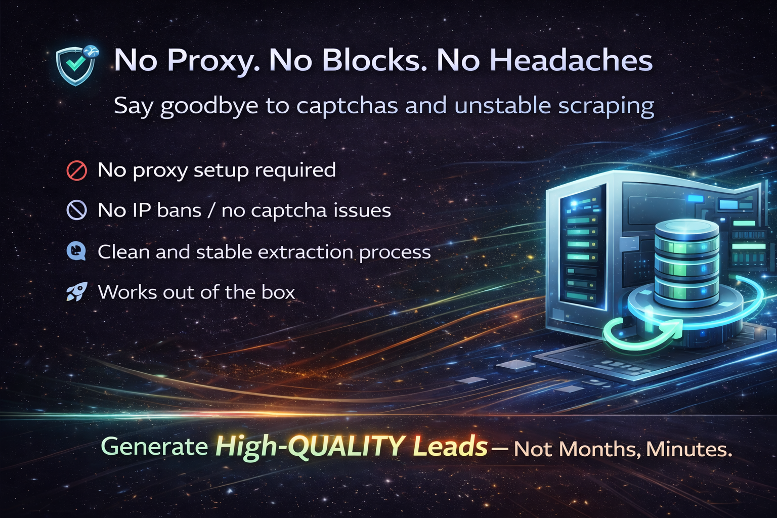 Google Lead Generator – Extract Emails, Phones & Websites Fast– No Proxy Needed