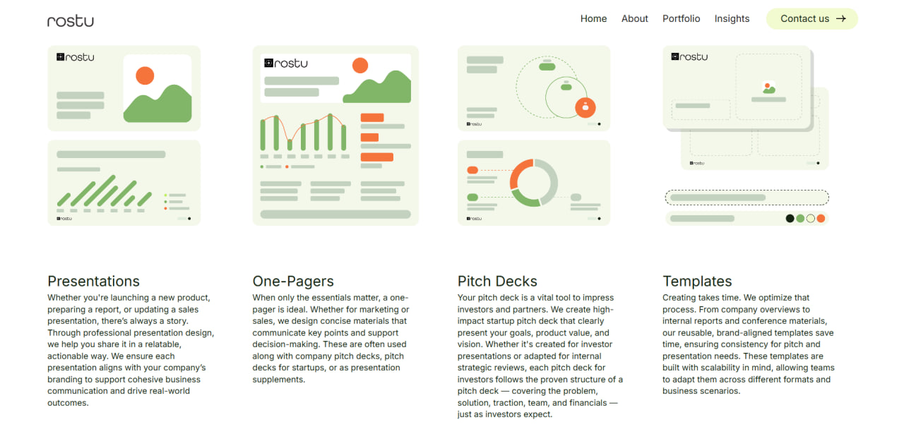 Rostu agency services