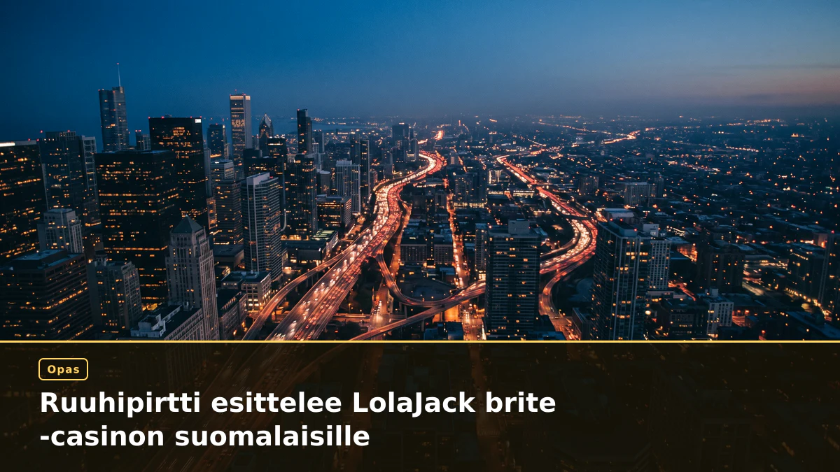 Ruuhipirtti esittelee LolaJack brite -casinon suomalaisille