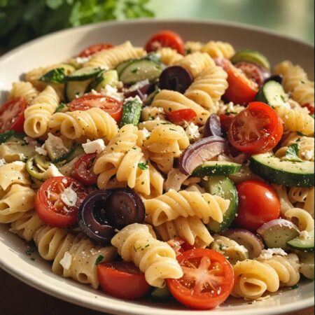 Easy One-Pan Pasta Salad