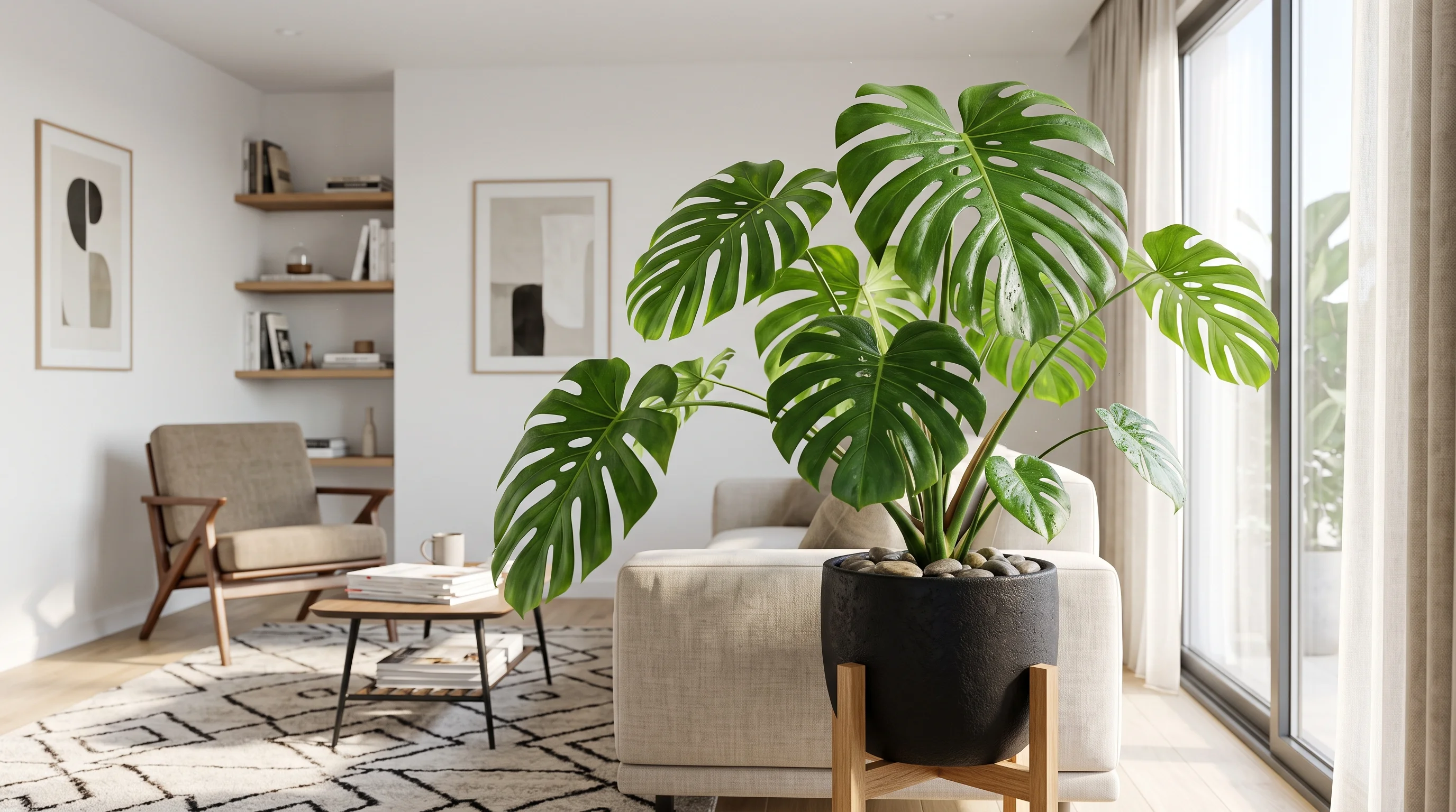 Monstera Deliciosa Indoor Decor