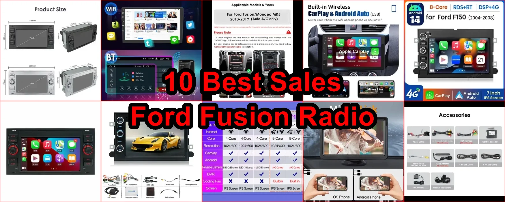 福特Fusion收音機 評價