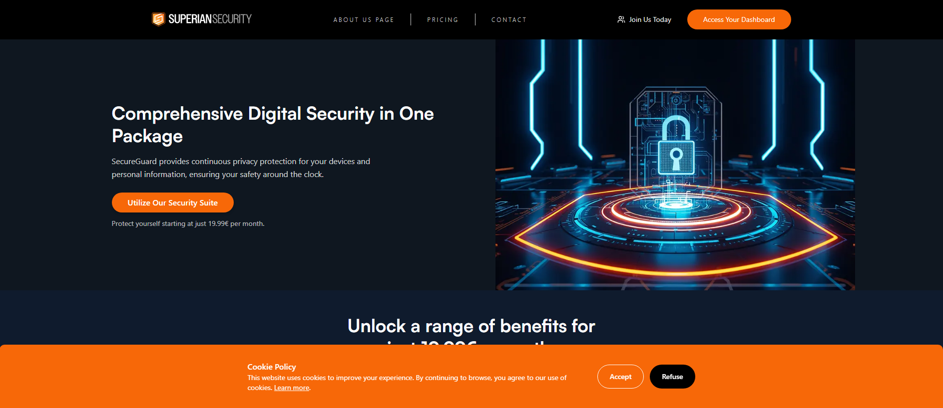 Stored capture of superiansecurity.com