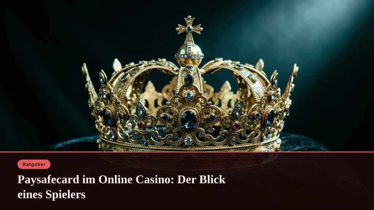 Paysafecard im Online Casino: Der Blick eines Spielers