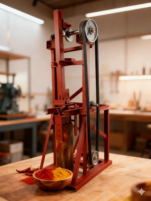 Our custom-built machine