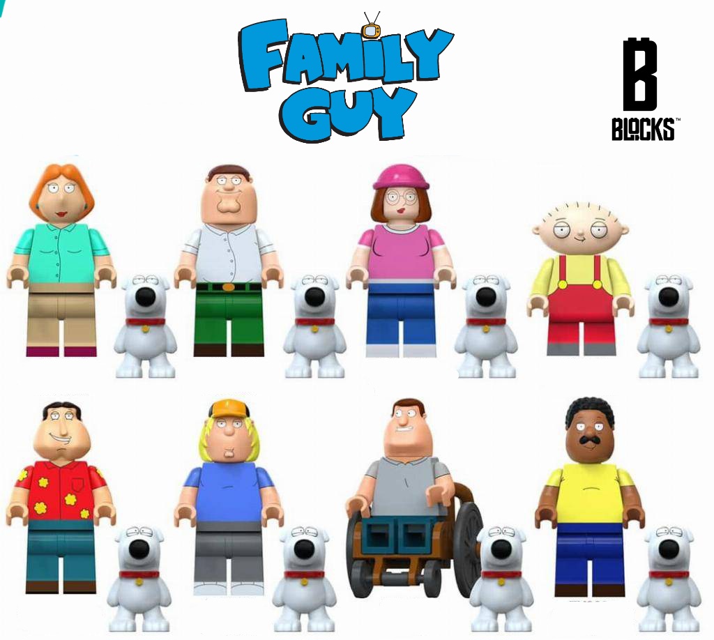 Family Guy Set [8 Minifigure]