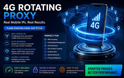 4G Rotating Proxy
