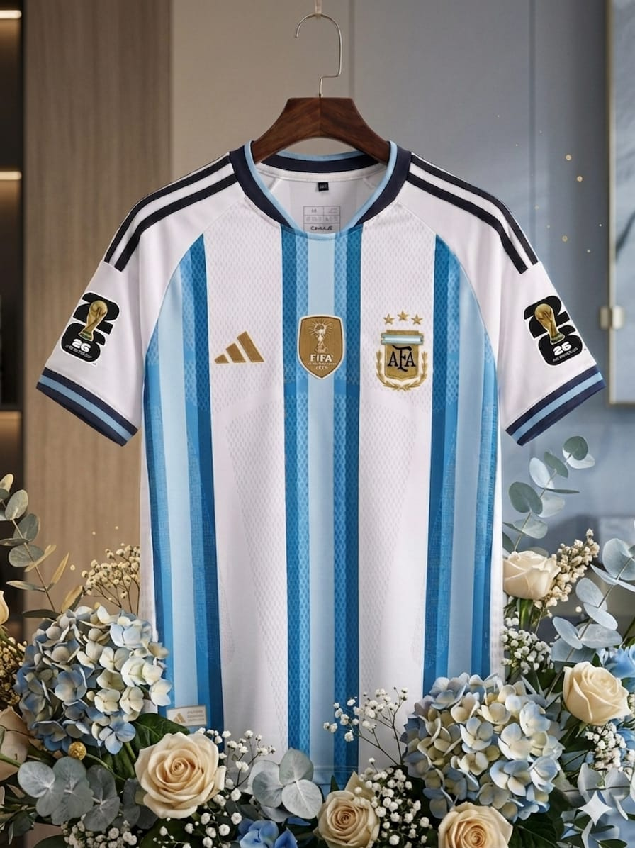 Argentina Home Premium Jersey 2026 – Player Version (Imported)