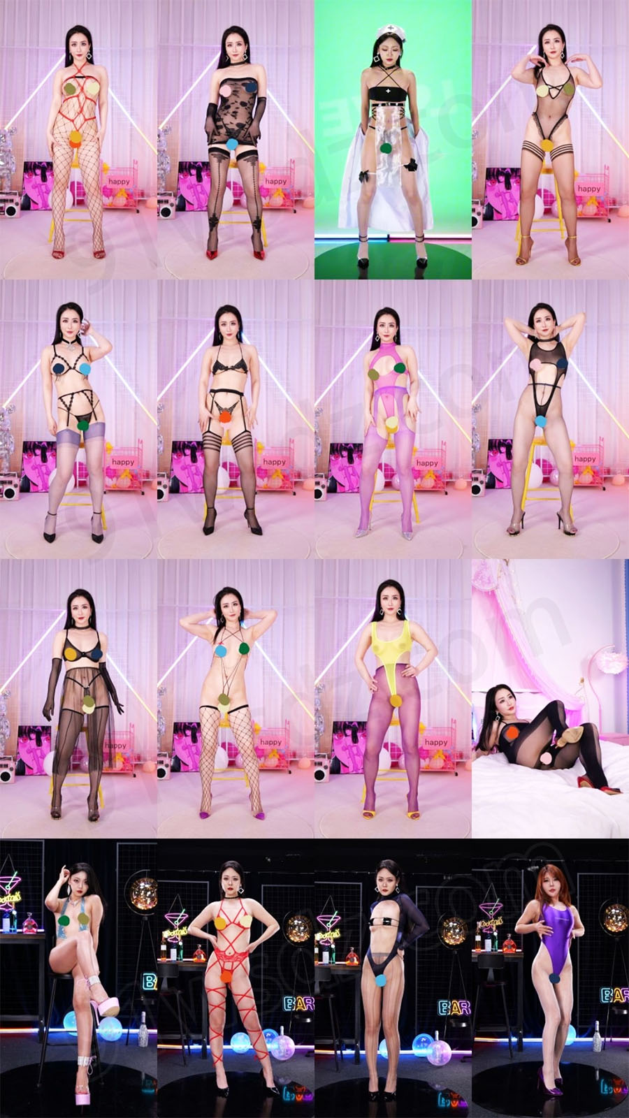 PINK 精品舞团 大众版小合集+图包 4V+18P/0.3G