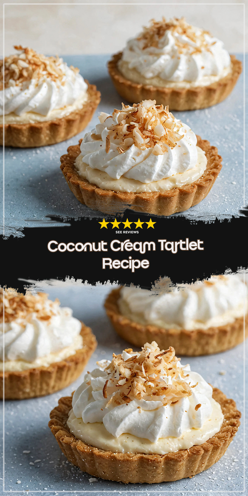 Coconut Cream Tartlet Recipe