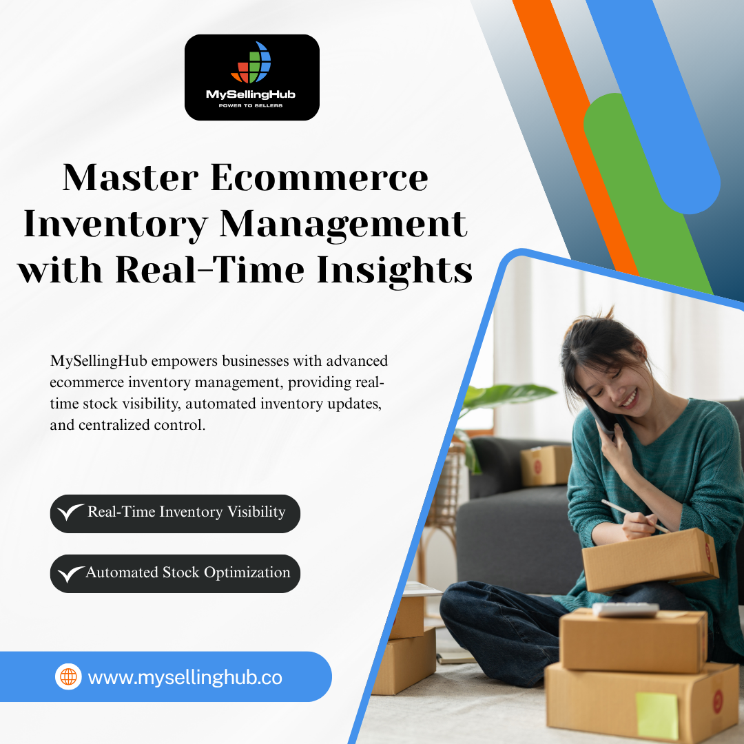 Boost your ecommerce performance with intelligent inventory management. MySellingHub provides real-time insights, automated stock updates, and centralized control to help your business scale with confidence.

Visit: https://www.mysellinghub.com/