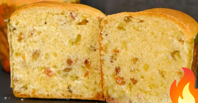 Фото Ленивый влажный кулич из жидкого теста (без замеса)