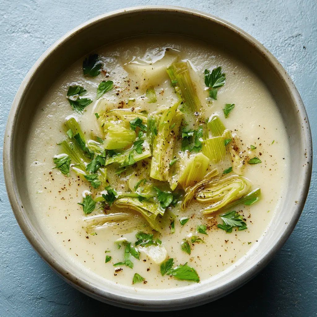 French Creamy Leek Soup