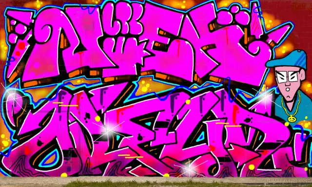 Graffiti artwork by Okeyss