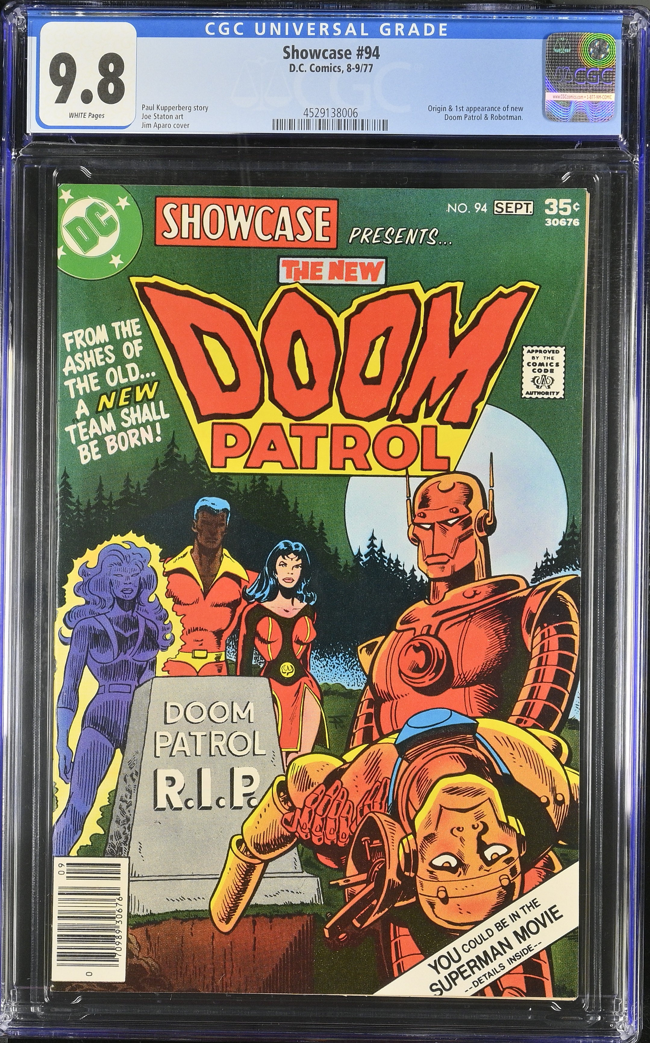 Showcase #94 CGC 9.8 #4529138006 - Bild 1 von 1