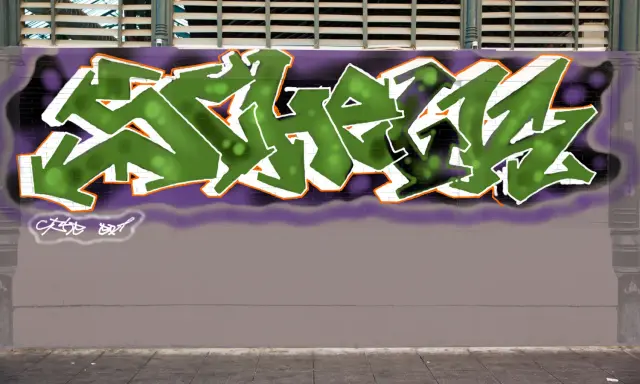 Graffiti artwork by Jocupo6