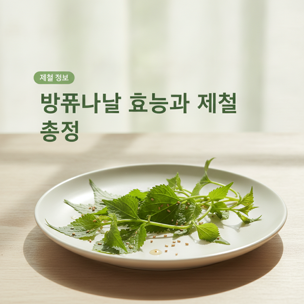 방풍나물 효능과 제철 총정리 — 산지직송 봄나물의 모든 것 -싱싱이네