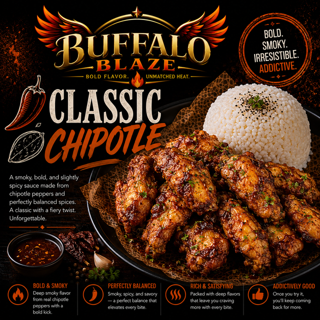 Buffalo Blaze Chicken Fingers Classic Chipotle