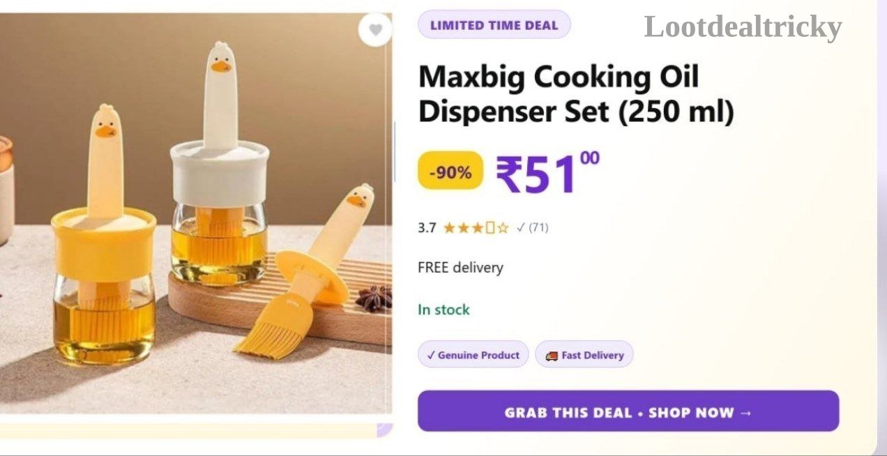 Cooking Oil Dispenser | Best Price Drop Today
