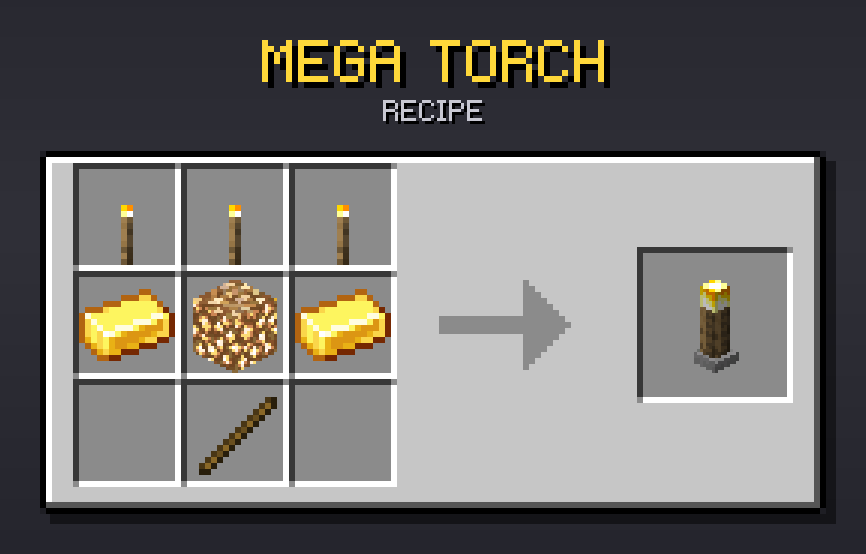 Mega Torch recipe