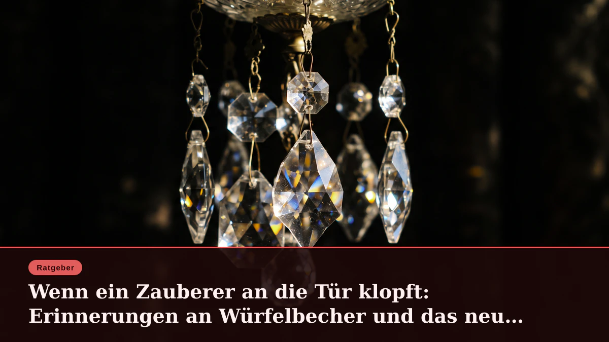 Wenn ein Zauberer an die Tür klopft: Erinnerungen an Würfelbecher und das neue Wizardo