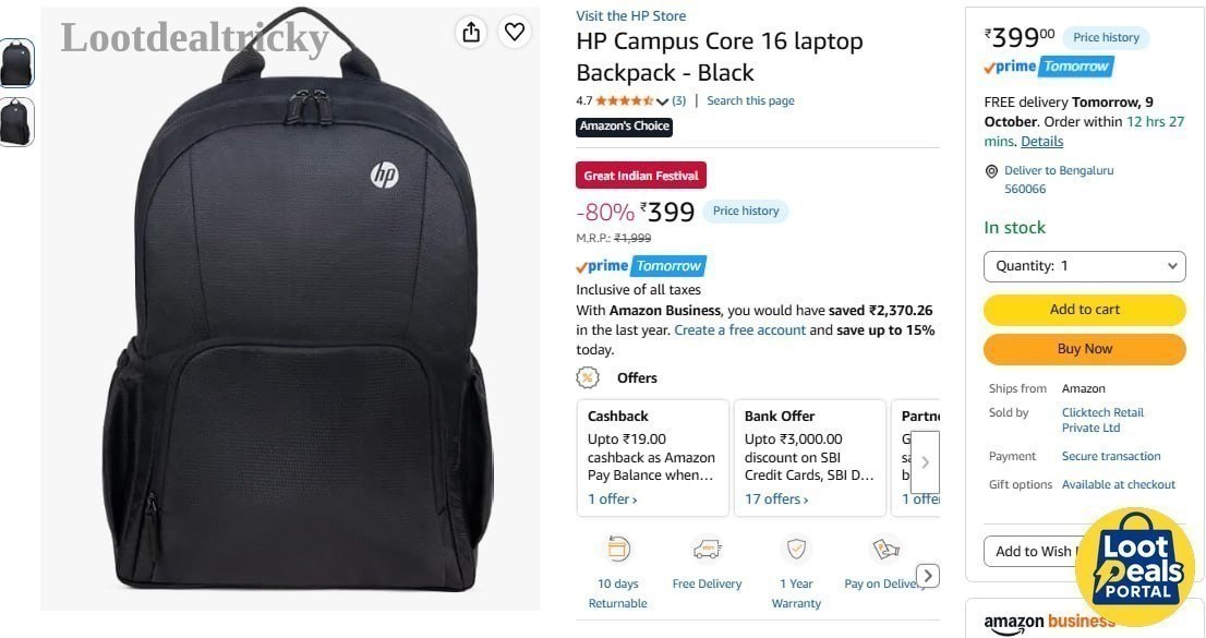 Hp Campus Core – Just ₹399 | Huge Savings Offer