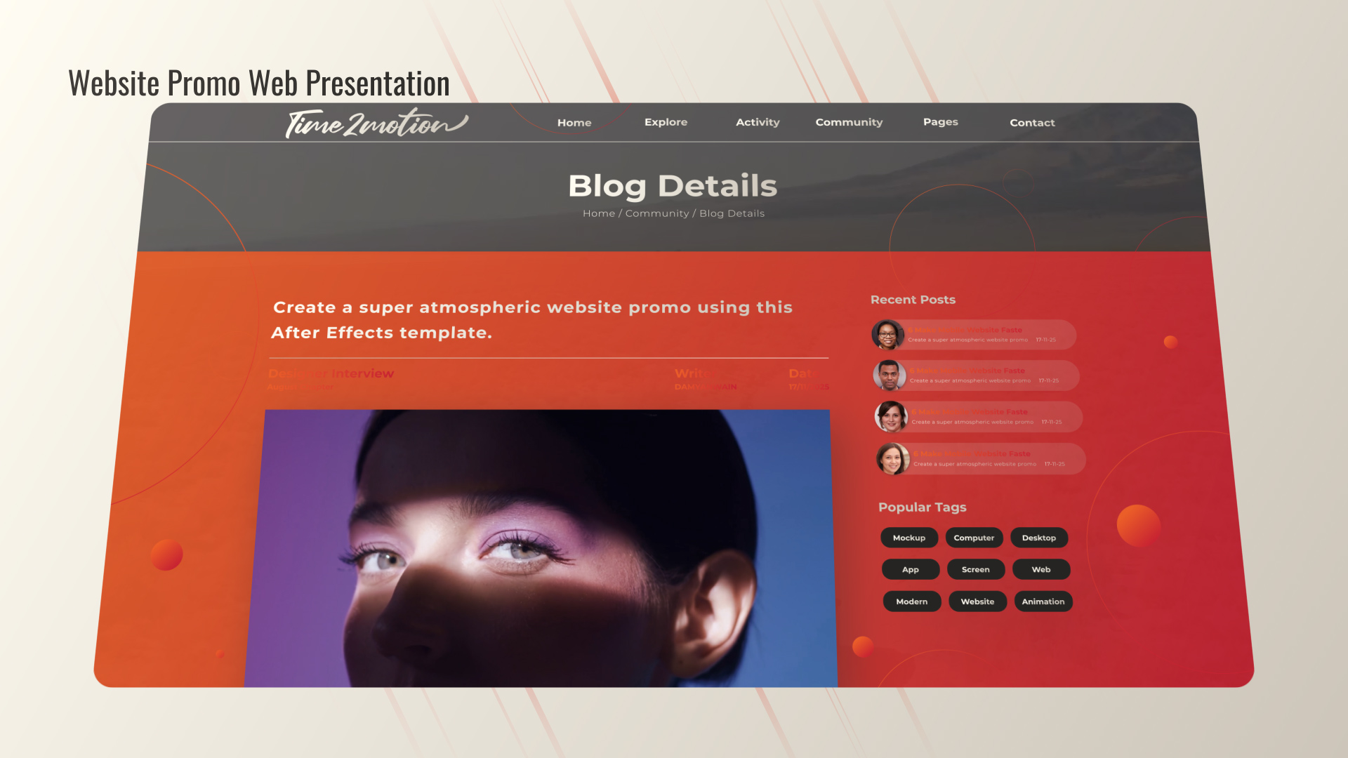 Web Promo Desktop Mockup Web Promo Desktop Mockup