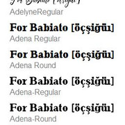 Font-List11