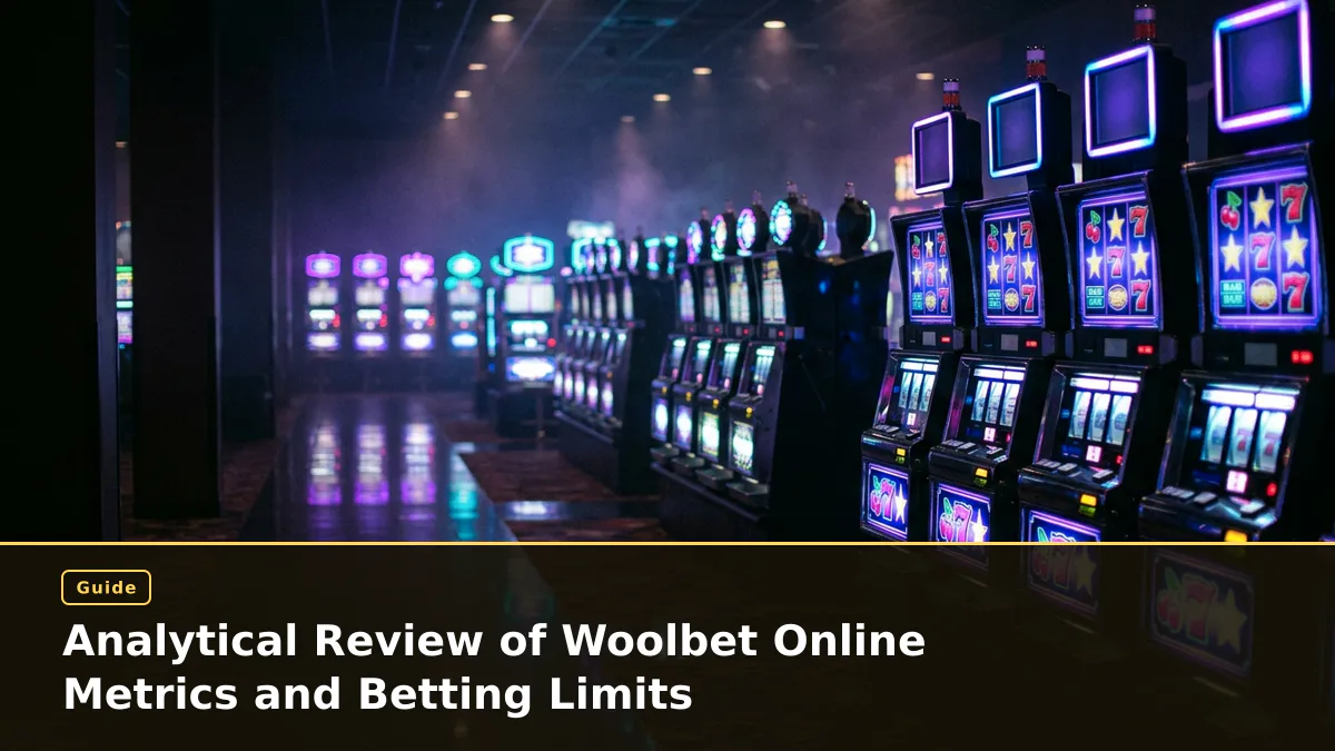 Analytical Review of Woolbet Online Metrics and Betting Limits
