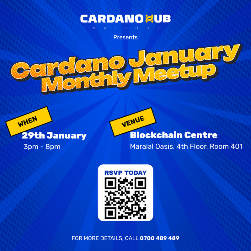 Cardano meetup