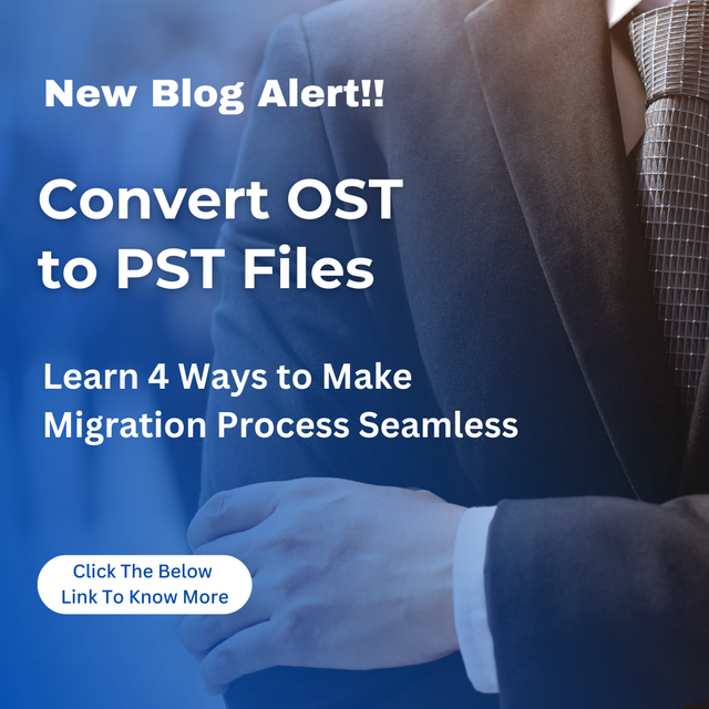 Don't complicate the process of converting OST files to PST files. Read out the blog to learn some easy and simple methods to do it securely. Know More: https://datarecovee.com/convert-ost-to-pst/