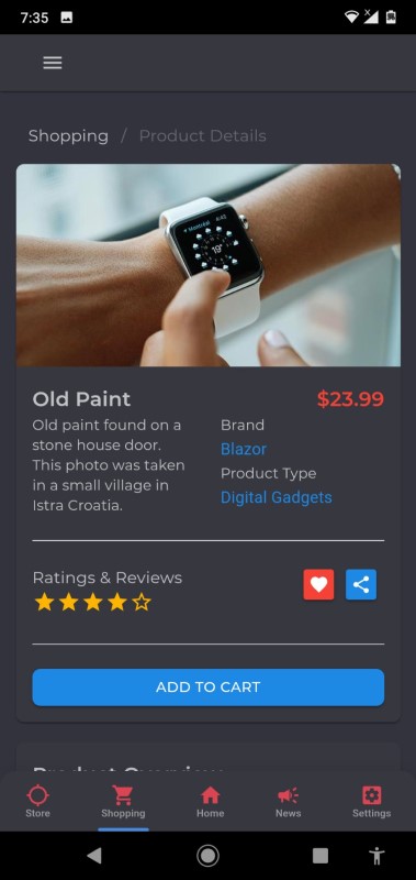 Download BlazorStore v3.2.2 - .Net9 - Mobile PWA and Site Templates with Pre-built Essential Features