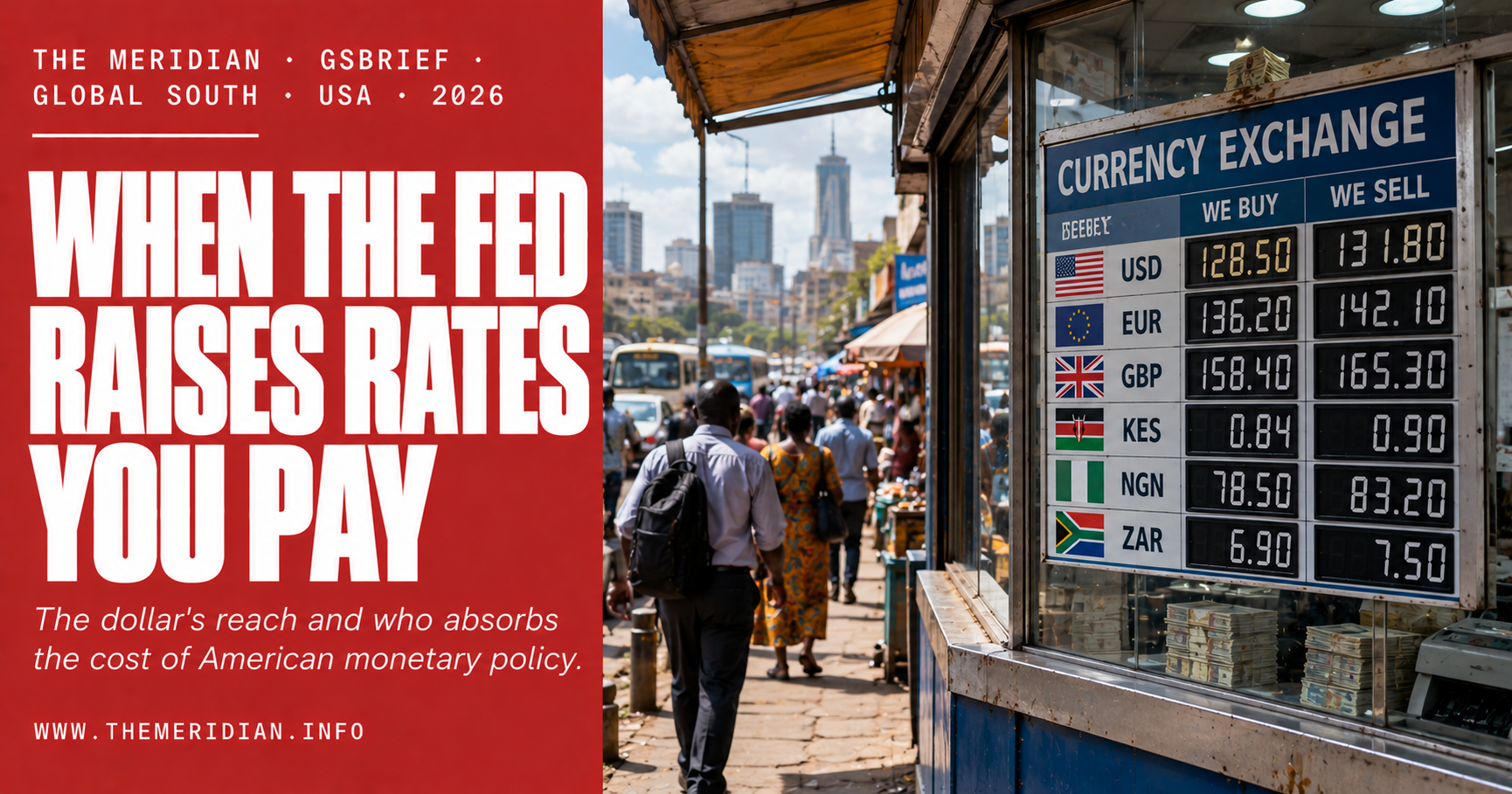 The Fed Raises Rates to Fight American Inflation. Nairobi, Lusaka and Karachi Pay the Bill. - GSBrief - The Meridian