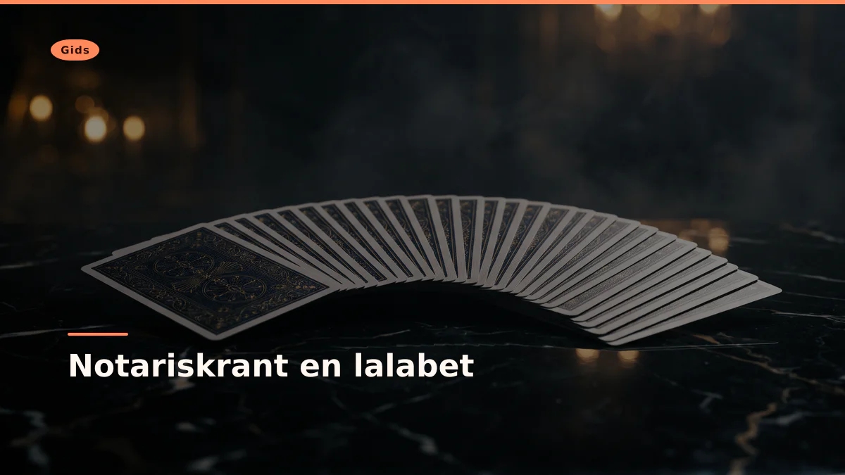 Notariskrant en lalabet