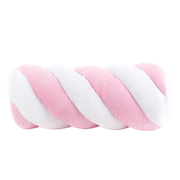almofada rosa e branca