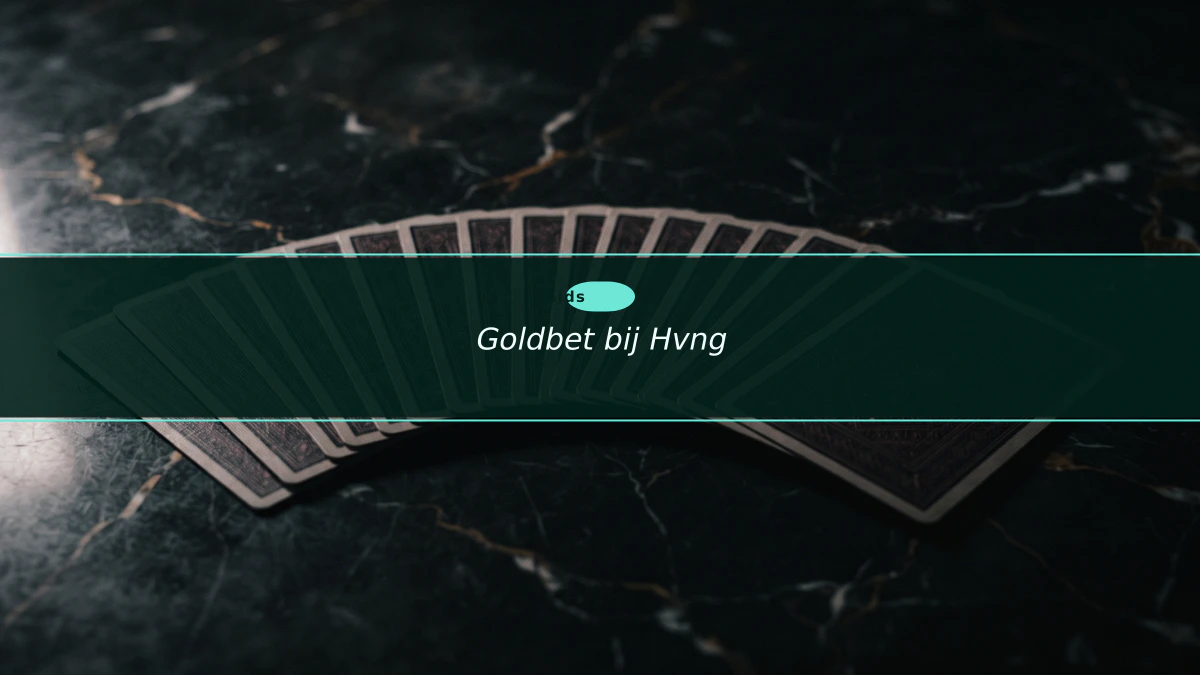 Goldbet bij Hvng