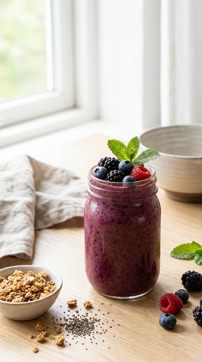 Mixed Berry Antioxidant Blast — The Ultimate Smoothie Recipes Healthy Inflammation Fix