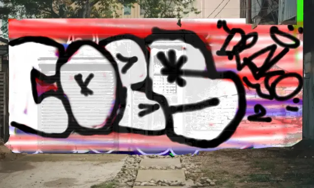 Graffiti artwork by drako777